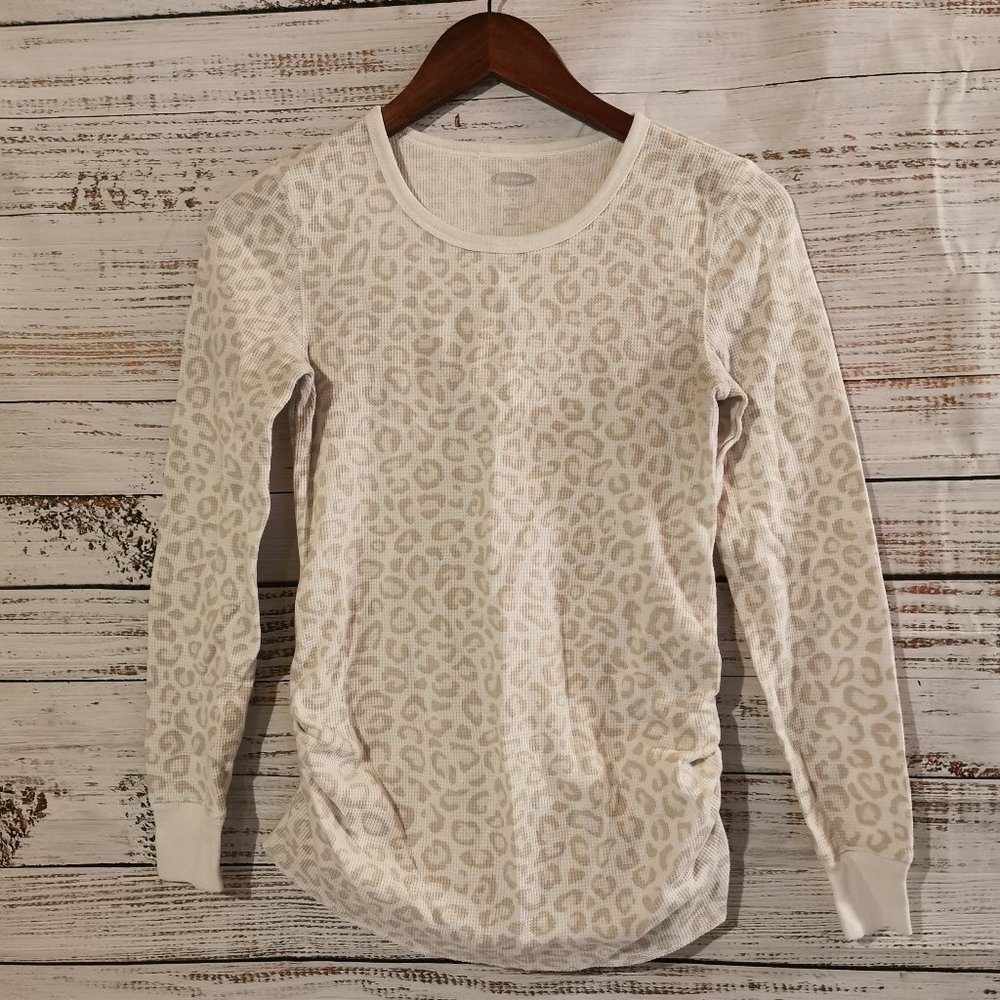 Old Navy Maternity Waffle Knit Long Sleeve